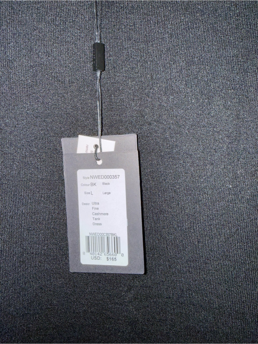 NWT Naadam Fancy Cashmere Tank Dress - Picture 7 of 8
